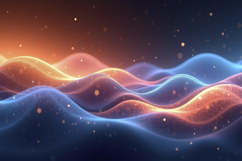 Colorful Waves Background Product Image 1