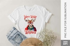 Christmas Reindeer Sublimation Designs Bundle Product Image 11