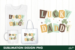 Lucky Daddy, St Patrick’s Day SVG, PNG, EPS Product Image 1