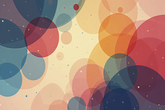 Abstract Circles Background Wallpaper Product Image 1