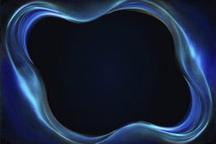 Abstract Blue Glowing Frame Background Wallpaper Product Image 1
