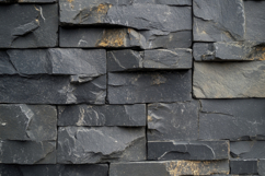 Black Slate Wall Background Wallpaper Product Image 1