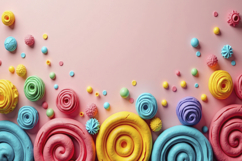 Swirl Candies Background Wallpaper Product Image 1