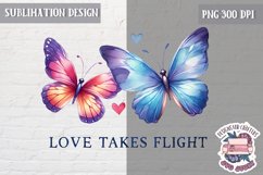 Valentine Love Animals Cute Quote Sublimation Design PNG Product Image 1