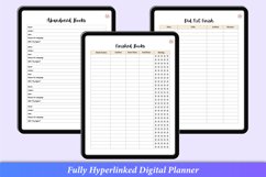 Digital Reading Planner For ipad Canva Template Product Image 11