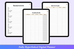 Digital Reading Planner For ipad Canva Template Product Image 11