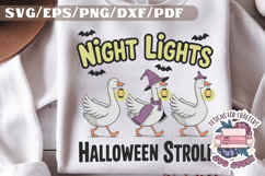 Halloween Cute Silly Goose SVG T shirt Funny Design Product Image 1