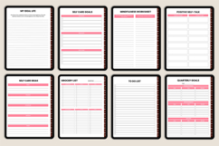Digital 2026 Self-Care Journal Canva Template Product Image 11