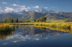 Mountain Landscape Background Product Image 1