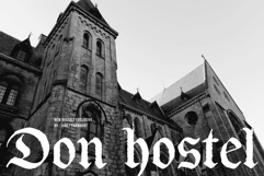 Bulldach Lettra | Blackletter Gothic Product Image 11