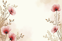 Floral Border background Product Image 1
