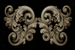 Gold Ornate Background Product Image 1