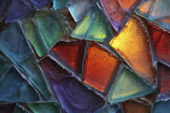 Colorful Mosaic Tile Background Product Image 1