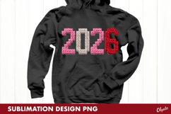 2026 Sublimation PNG, New Year Tshirt Sublimation Product Image 1