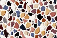 Colorful Terrazzo Texture Background Product Image 1