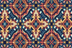 Ethnic Pattern Background Wallpaper Product Image 1