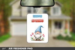 Spring Air Freshener Sublimation, Garden Car Fresh PNG Product Image 1
