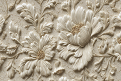 Embossed Floral Background Product Image 1