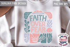 Bible Quote Sublimation Design Jesus Cross Modern Abstracts Product Image 1