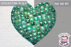 Valentine Heart Symbol Love Sublimation Design PNG Heart Product Image 1