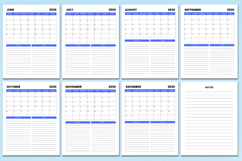 5 Year Monthly Agenda 2026 - 2030 Canva templates Product Image 11