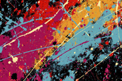 Colorful Paint Splashes background Product Image 1