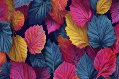 Multicolored Leaves Background Product Image 1