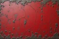 Weathered and Cracked Red Texture Background Wallpaper Product Image 1