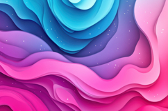 Colorful Waves Background Wallpaper Product Image 1