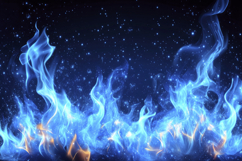 Flames with Dark Background Wallpaper Product Image 1