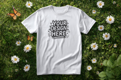 Outdoor Nature T-Shirt Mockup PSD JPG Product Image 1