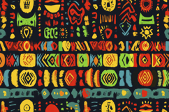African Tribal Print Background Wallpaper Product Image 1