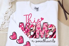 This Mama Loves Her Sweethearts , Valentine Sublimation PNG Product Image 2