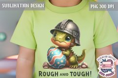 Cute Animal Dinosaur Sublimation Design PNG Spring Dino Product Image 1