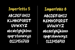 Imperfetto - Scribble Font Family Product Image 11