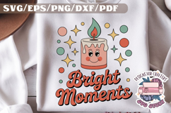 Christmas Retro Vintage Funny SVG T shirt Quotes Design Product Image 1