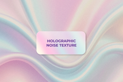 Holographic Wavy Background Product Image 12