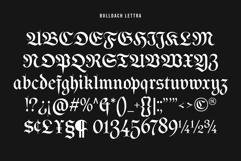 Bulldach Lettra | Blackletter Gothic Product Image 12