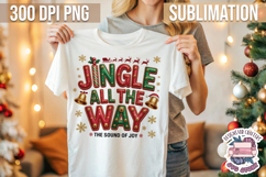 Christmas Quote Sublimation design Winter Tshirt Family PNG Product Image 1