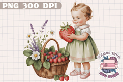 Summer Vintage Market Bundle 22 PNG Sublimation Watercolor Product Image 11