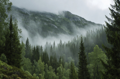 Green Mountain Landscape Background Product Image 1