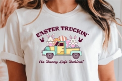 Easter Trucks T-shirt Design Bundle Product Image 2