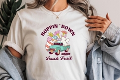 Easter Trucks T-shirt Design Bundle Product Image 3