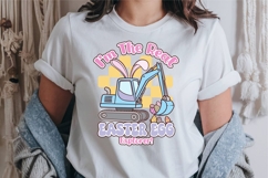 Im the Real Easter Egg Easter Eggscavator T-shirt Design Product Image 1