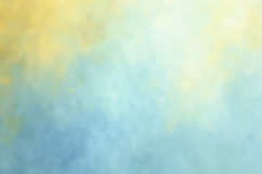 Yellow to Blue Gradient with a Watercolor Texture Background Product Image 1