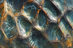 Green and Gold Pattern Background Wallpaper Product Image 1