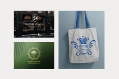 Elegant Feminine Botanical Branding Logo Kit Product Image 2