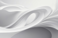 White &amp; Gray Abstract Wavy Background Product Image 1