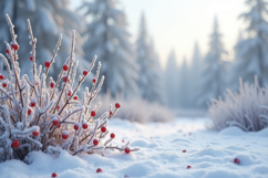Winter Scene Background Wallpaper Product Image 1