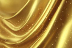 Gold Silk Fabric Background Wallpaper Product Image 1